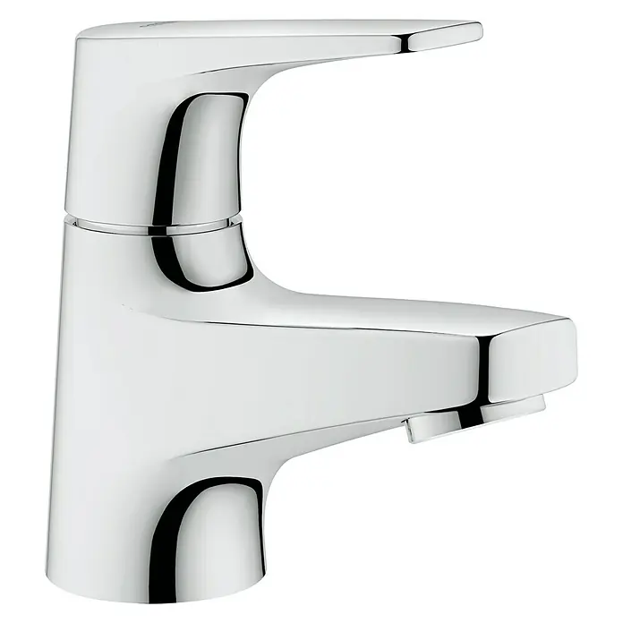 Grohe BauFlow Kaltwasser-Standventil XS-Size - Chrom, Glänzend - Glänzender, verchromter Wasserhahn für das Badezimmer. Elegantes Design, das Funktionalität und moderne Ästhetik vereint.