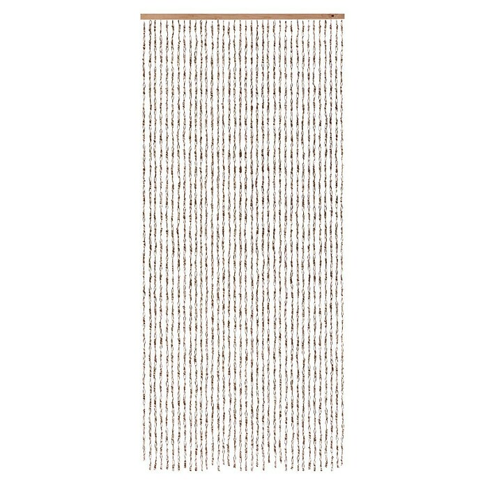 Conacord Dekovorhang Ceylon (Beige/Braun, 90 x 200 cm, Papier)