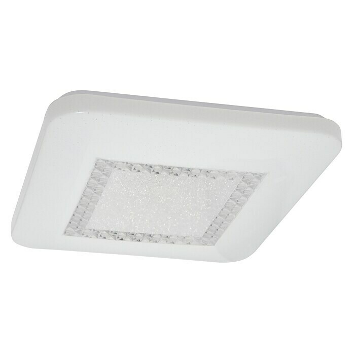 Tween Light LED-Deckenleuchte Maxena (24 W, L x B x H: 43 x 43 x 6,8 cm, Weiß, Warmweiß) | BAUHAUS