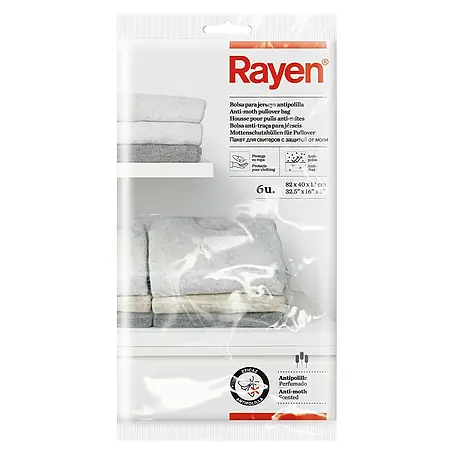 Rayen  Bolsa para ropa jerseys con antipolillas