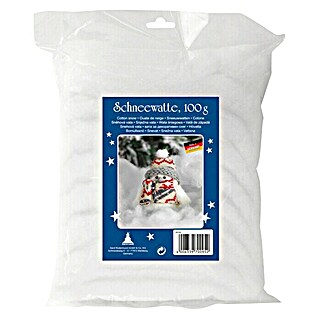 Dekoelement Schneewatte (Weiß, Kunststoff, 100 g)