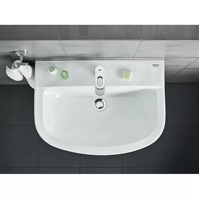 Grohe BauLoop Waschtischarmatur S-Size - Chrom, Glänzend, Höhe: 14,7 cm - Stimmungsaufnahme