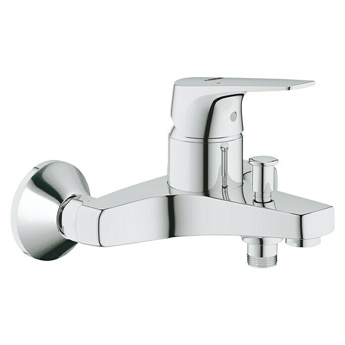 Grohe BauFlow BadewannenarmaturChrom, Glänzend Left Side View