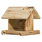 Windhager Vogelhaus (L x B x H: 22 x 19,5 x 20,5 cm, Natur, Geflammt, Holz)