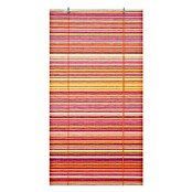 Estor de bambú Tutto arancia (An x Al: 120 x 175 cm, Multicolor)