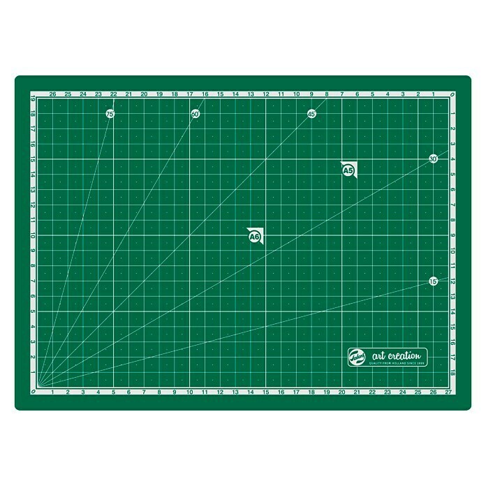 Talens Art Creation Tabla de cortar antideslizante (Verde, 30 x 22 cm)