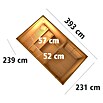 Karibu Saunahaus Suva 3 (Mit 9 kW Ofen mit externer Steuerung, Natur, L x B x H: 391 x 231 x 239 cm) | BAUHAUS