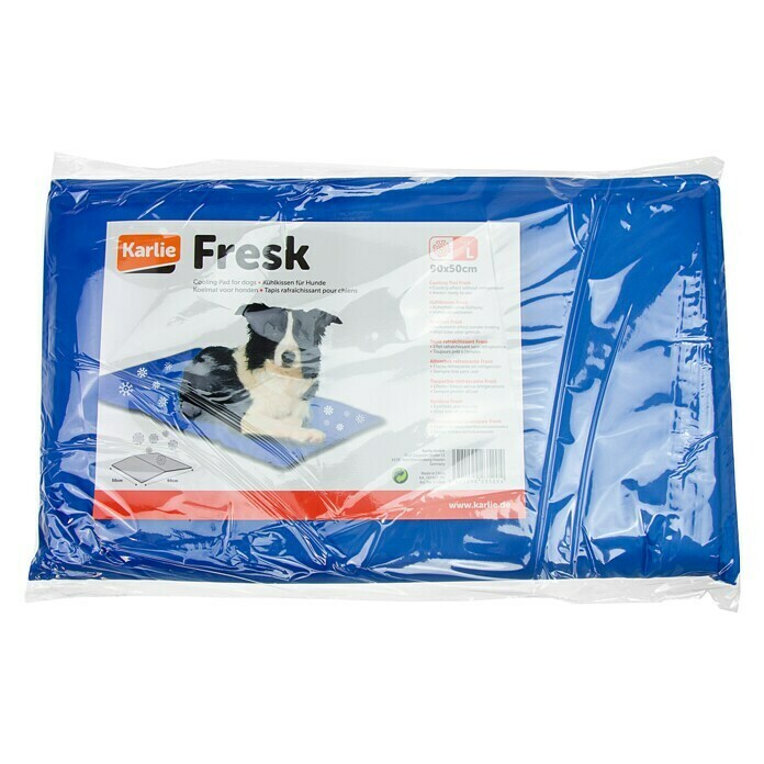 Karlie Kühlkissen Fresk50 x 40 x 1 cm, Geeignet für: Hunde, Blau Unknown