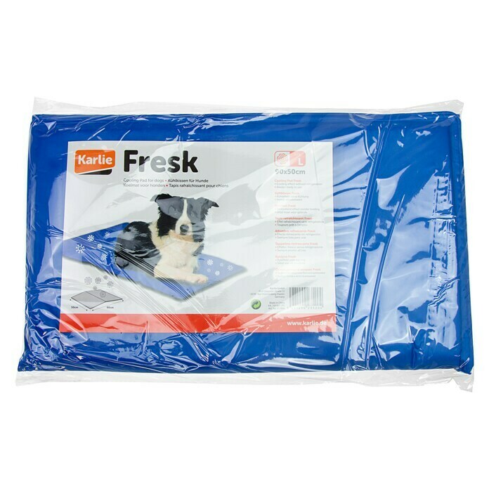 Karlie Kühlkissen Fresk100 x 60 x 1 cm, Geeignet für: Hunde, Blau Unknown