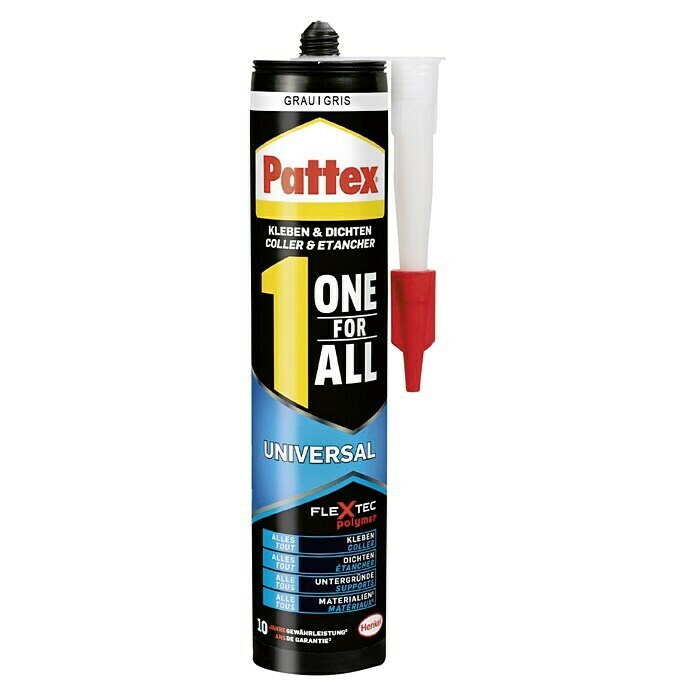 Pattex Montagekleber One for All (420 g, Grau)