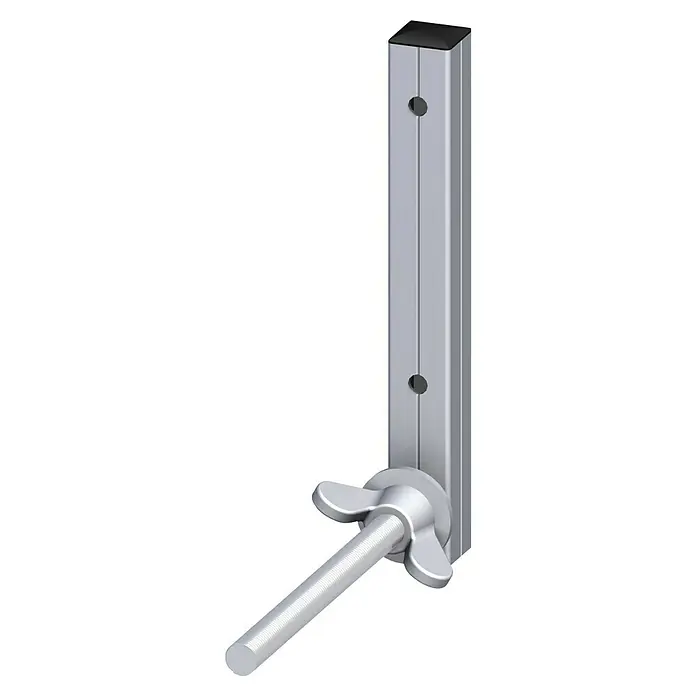 Felgenhalter - L x H: 90 x 140 mm - Die Aufnahmevorrichtung für das Poolnetz bietet eine sichere und stabile Halterung mit Gewinde für eine einfache Installation.