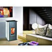 Haas+Sohn Pelletofen Pellettino plus WLAN-Modul & Aschesauger (2,4 - 8,3 kW, Raumheizvermögen: 230 m³, Anthrazit/Weiß)