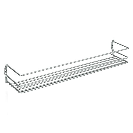 Metaltex Gewürzregal Pepito (Silber, L x B x H: 36 x 8 x 5 cm, Metall)