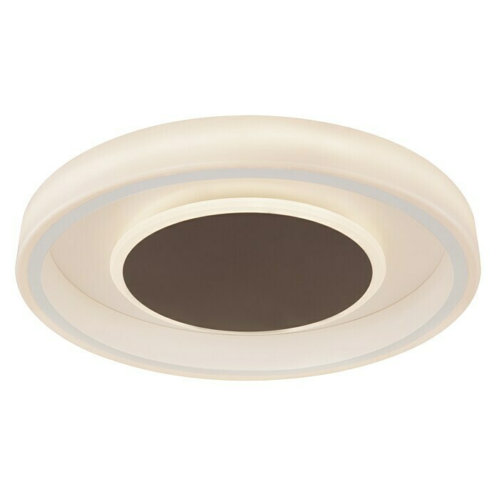 Globo LED-Deckenleuchte rund (40 W, Opal, Ø x H: 49,5 x 9,5 cm, Dimmbar)