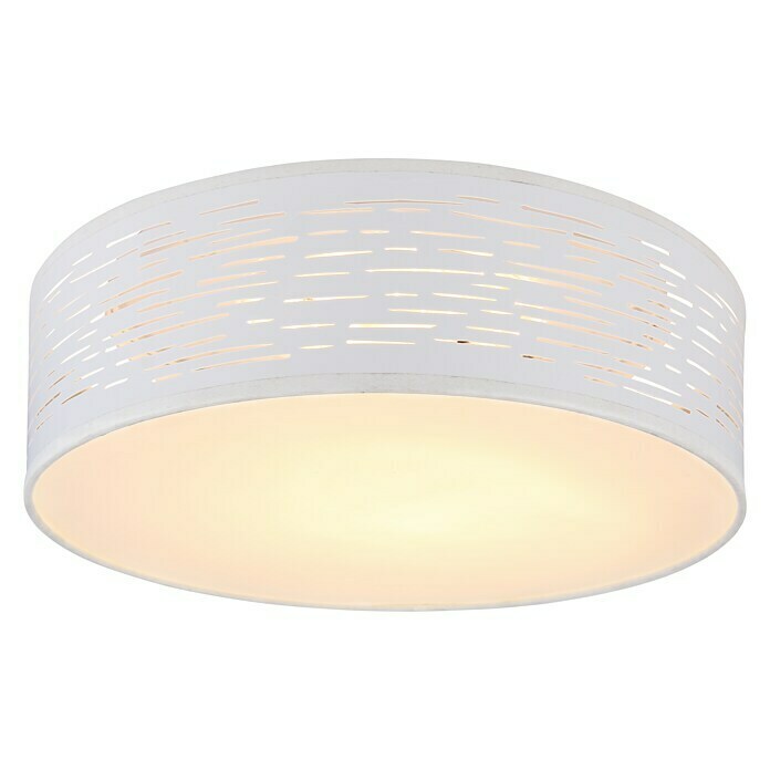Globo LED-Deckenleuchte rund (20 W, Weiß, Ø x H: 38 mm x 13 cm)