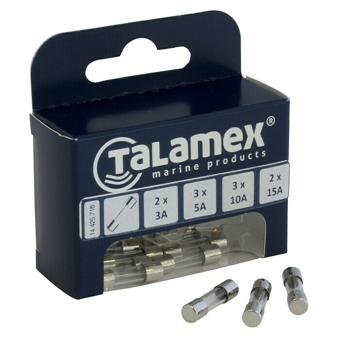 Talamex Glassicherung Set (10 Stk., Durchmesser: 5 mm, Länge: 20 mm) | BAUHAUS