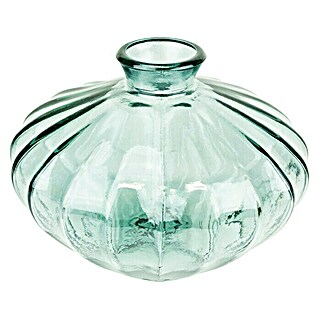 Vase Fresh Water (Ø x H: 19 x 14 cm, Glas, Grau)