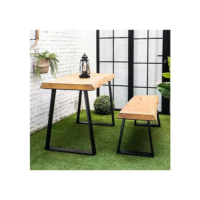 Tischgestell Strong - L x B x H: 8 x 38 x 38,2 cm, Traglast: 250 kg, Stahl - Stimmungsaufnahme