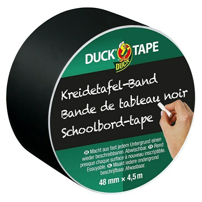 DUCK TAPE Kreidetafel Klebeband Chalkboard Schwarz 
