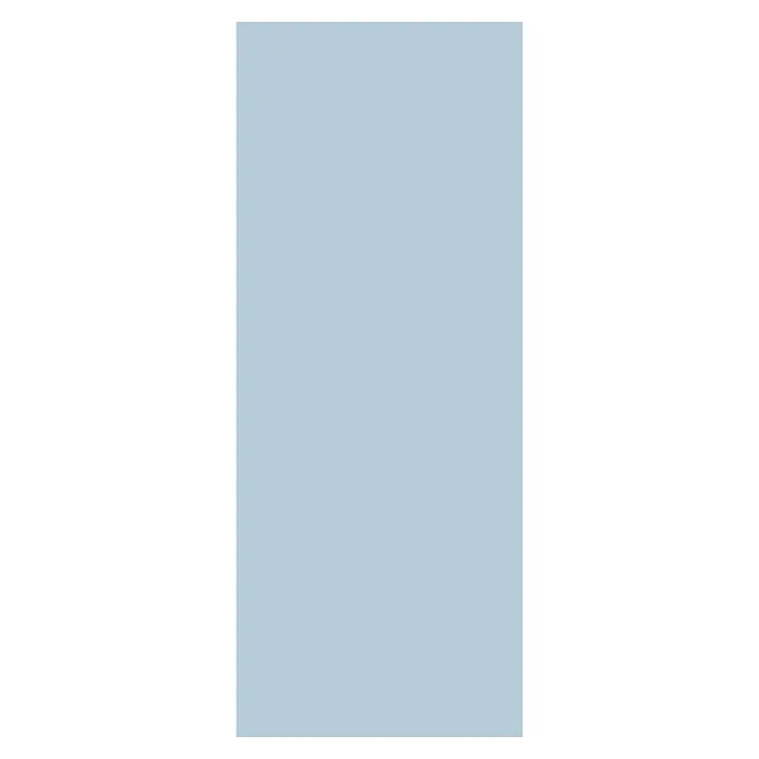 SanDesign Alu-Verbundplatte - 100 x 250 cm, Sky blue - Heller, einfarbiger, rechteckiger Hintergrund mit schwarzem Rand. Ideal als dezente Grundlage für Präsentationen oder Grafiken.