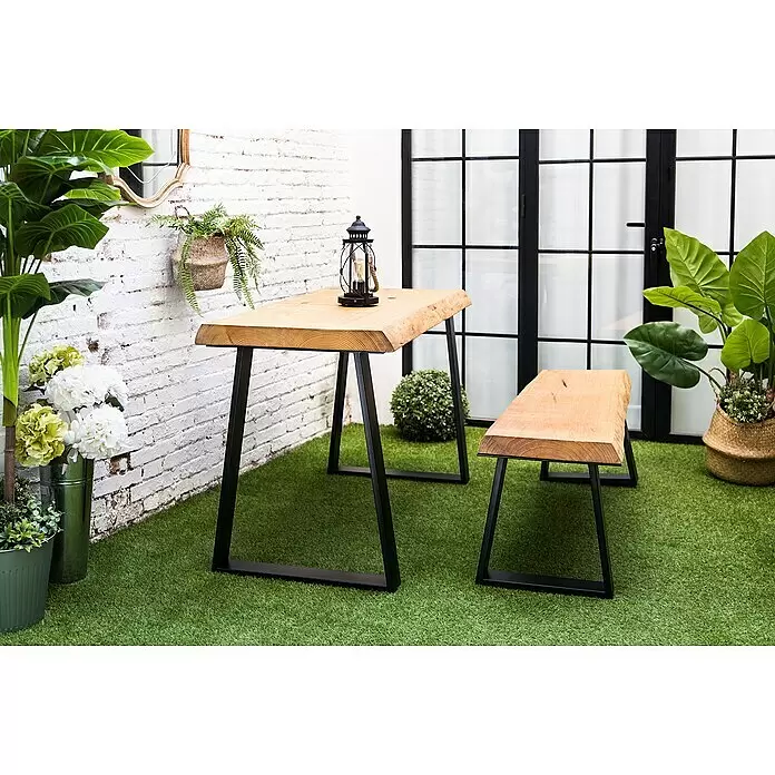 Rei Möbelfuß - L x B x H: 8 x 58 x 71,2 cm, Traglast: 250 kg, Stahl - Stimmungsaufnahme