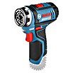 Bosch Professional Atornillador de batería GSR 12V-15 FC (12 V, Sin batería, Número de revoluciones de marcha en vacío: 400 r.p.m. - 1.300 r.p.m.)