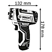 Bosch Professional Atornillador de batería GSR 12V-15 FC (12 V, Sin batería, Número de revoluciones de marcha en vacío: 400 r.p.m. - 1.300 r.p.m.)