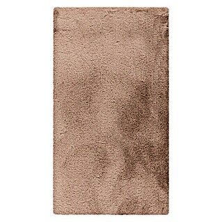Badteppich Happy (50 x 90 cm, Taupe, 100% Polyester)