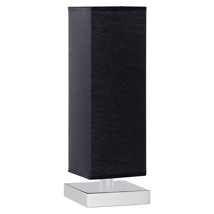Trio Lighting Lámpara de sobremesa decorativa Touch (60 W, L x An x Al: 12 x 12 x 35,5 cm, Gris/Negro, E14) | BAUHAUS