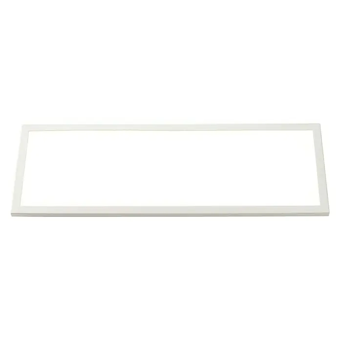Luceco Panel LED de extensión - 8 W, Color de luz: Blanco cálido, L x An: 0,62 x 30 cm - Plafón LED rectangular con marco blanco, ideal para interiores modernos. Iluminación óptima garantizada.