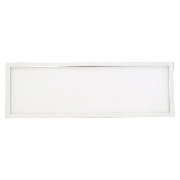 Luceco Panel LED de extensión - 8 W, Color de luz: Blanco cálido, L x An: 0,62 x 30 cm - Una luz de panel LED con un marco blanco elegante, ideal para aplicaciones de iluminación moderna en la oficina o en el hogar.