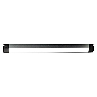Luceco Lámpara LED bajo mueble con sensor (12,5 W, Sensor de movimiento, L x An x Al: 60 x 1,95 x 4,59 cm, Plateado)
