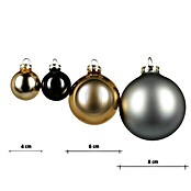 Christbaumkugel-Set (Gold, Glas, 26 Stk.) | BAUHAUS