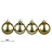 Christbaumkugel-Set (Gold, Glas, 24 Stk.) | BAUHAUS