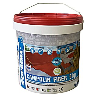 Soprema Impermeabilizante Campolin Fiber (Rojo, 5 kg)
