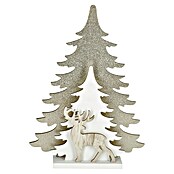 Luz de Navidad LED (Dorado, 25,5 x 5 x 35 cm)