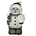 Figura decorativa LED Muñeco de Nieve 