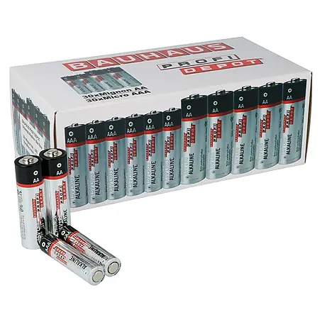 Profi Depot  Batterie Set 30 x AA / 30 x AAA