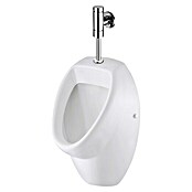 Urinal-Komplett-Set (Mit Druckspüler, Weiß)