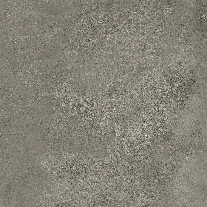 Queens Feinsteinzeugfliese - 59,8 x 59,8 cm, Grau, Matt - Graue Betonfliese mit unregelmäßiger Textur für moderne Innenräume.