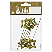 Christbaumschmuck Sterne (Gold, Draht, Stern)