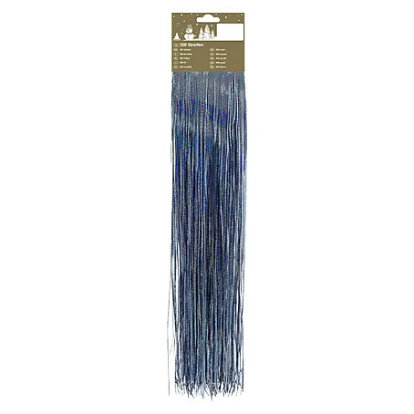 Lametta Hängelametta Blau
