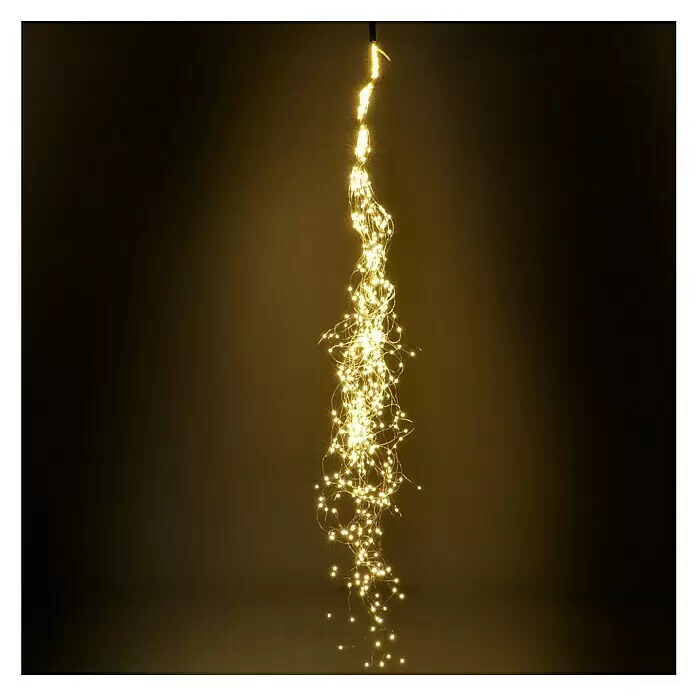 LED-Lichterschweif - Außen, 190 cm, Warmweiß, Netzbetrieben - Stimmungsaufnahme