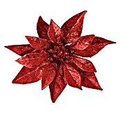 Christbaumschmuck Christrose (Rot, Kunststoff)