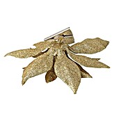 Christbaumschmuck Christrose (Gold, Kunststoff)