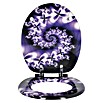 Poseidon WC-Sitz Violet (Violett, MDF, Mit Absenkautomatik)