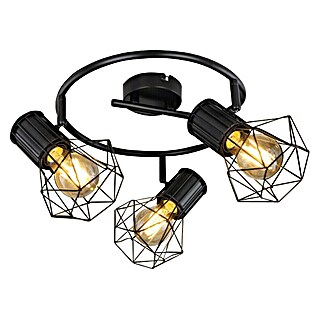Globo Regleta Priska (40 W, Negro, E27)