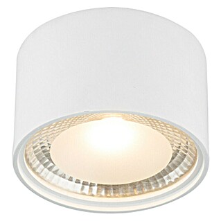 Globo Plafón LED redondo Serena (12 W, Ø x Al: 113 mm x 8 cm, Blanco, Claro, Blanco cálido)