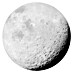 Komar Dots Fototapete rund Luna  