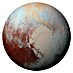 Komar Dots Fototapete rund Pluto 